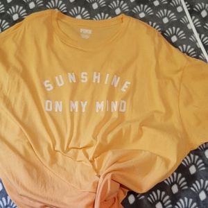 VS PINK one size oversized tee